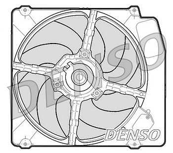 Вентилятор охлаждения DENSO DER01203