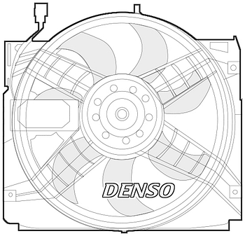 Вентилятор охлаждения DENSO DER05004