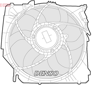 Вентилятор охлаждения DENSO DER05005
