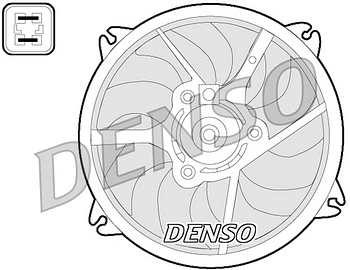 Вентилятор охлаждения DENSO DER07006