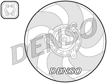 Вентилятор охлаждения DENSO DER07009