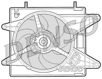 Вентилятор охлаждения DENSO DER09001