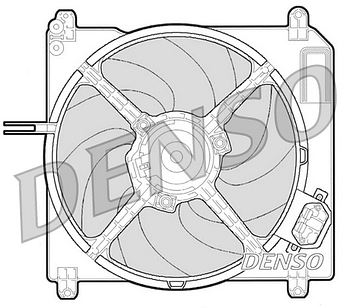 Вентилятор охлаждения DENSO DER09007