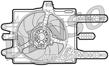 Вентилятор охлаждения DENSO DER09030