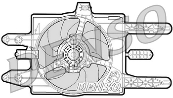 Вентилятор охлаждения DENSO DER09031