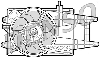 Вентилятор охлаждения DENSO DER09040