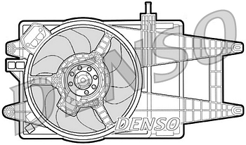 Вентилятор охлаждения DENSO DER09042