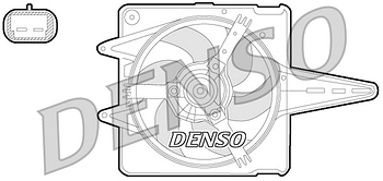 Вентилятор охлаждения DENSO DER09056