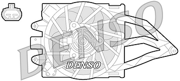 Вентилятор охлаждения DENSO DER09057