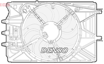 Вентилятор охлаждения DENSO DER09070
