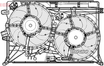 Вентилятор охлаждения DENSO DER09075