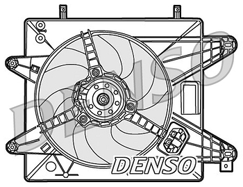 Вентилятор охлаждения DENSO DER09088