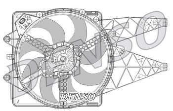Вентилятор охлаждения DENSO DER09094