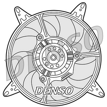 Вентилятор охлаждения DENSO DER09290
