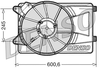 Вентилятор охлаждения DENSO DER09305