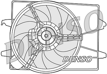 Вентилятор охлаждения DENSO DER10003