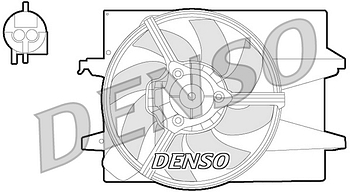 Вентилятор охлаждения DENSO DER10004