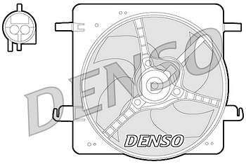 Вентилятор охлаждения DENSO DER10008