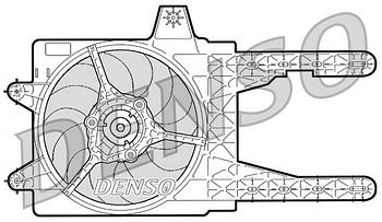 Вентилятор охлаждения DENSO DER13006