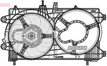 Вентилятор охлаждения DENSO DER13012