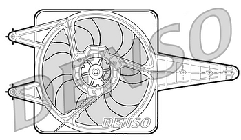 Вентилятор охлаждения DENSO DER13203