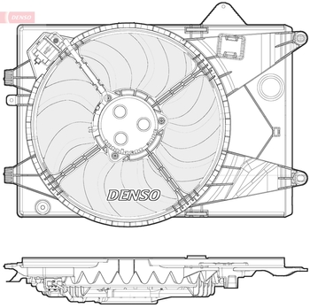 Вентилятор охлаждения DENSO DER15001