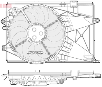 Вентилятор охлаждения DENSO DER15004