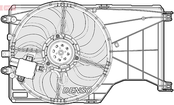 Вентилятор охлаждения DENSO DER20001