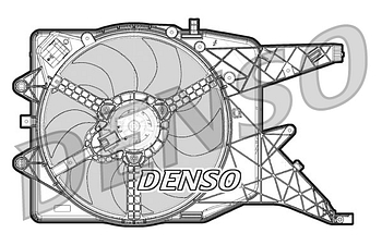 Вентилятор охлаждения DENSO DER20011