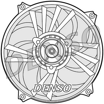 Вентилятор охлаждения DENSO DER21013