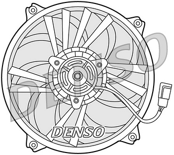 Вентилятор охлаждения DENSO DER21015
