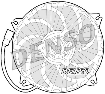 Вентилятор охлаждения DENSO DER21016