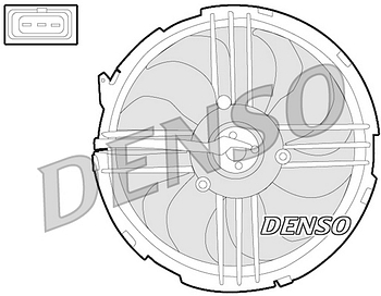 Вентилятор охлаждения DENSO DER32009