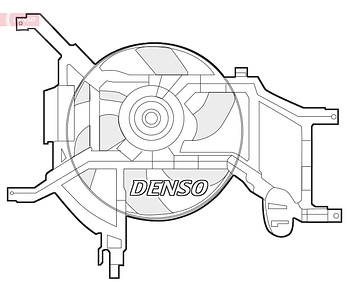 Вентилятор охлаждения DENSO DER37002