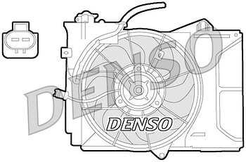 Вентилятор охлаждения DENSO DER50001