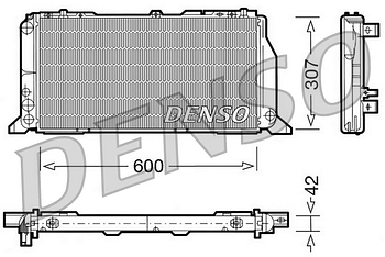 Радиатор охлаждения DENSO DRM02013