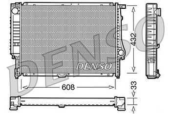 Радиатор охлаждения DENSO DRM05052