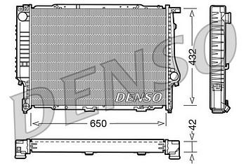Радиатор охлаждения DENSO DRM05055