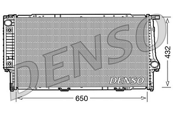 Радиатор охлаждения DENSO DRM05062