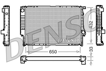Радиатор охлаждения DENSO DRM05066