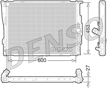 Радиатор охлаждения DENSO DRM05073