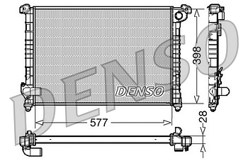 Радиатор охлаждения DENSO DRM05100