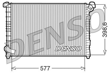 Радиатор охлаждения DENSO DRM05101