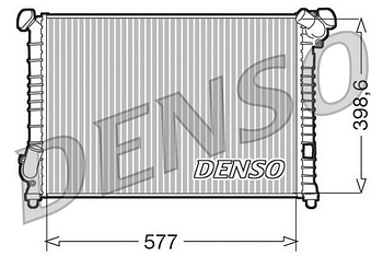 Радиатор охлаждения DENSO DRM05102
