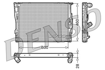 Радиатор охлаждения DENSO DRM05110