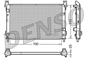 Радиатор охлаждения DENSO DRM06001