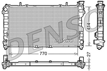 Радиатор охлаждения DENSO DRM06011