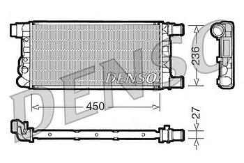 Радиатор охлаждения DENSO DRM09041