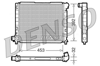 Радиатор охлаждения DENSO DRM09051