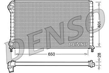 Радиатор охлаждения DENSO DRM09061